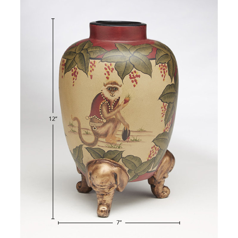 Monkey Table Vase