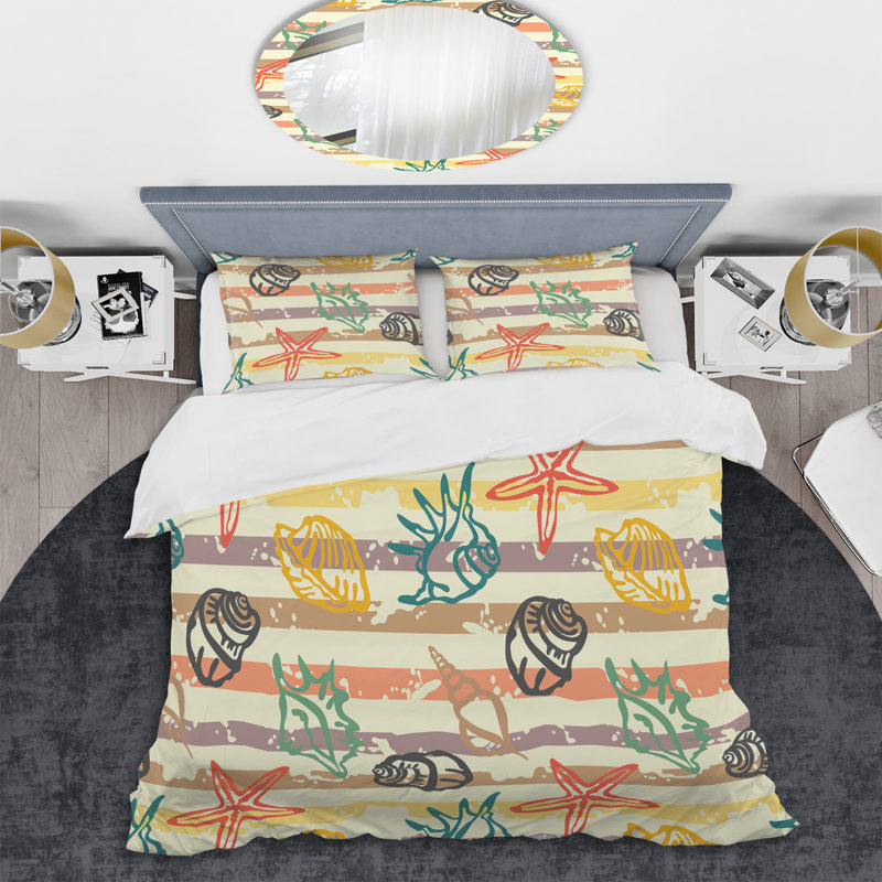 Ensemble de housse de couette en microfibre jaune / orange / vert 3 pièces, Housse de couette simple + 1 taie décorative stan