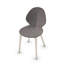 Basil Upholstered Chair with Wooden Base-1680306078-1680306050