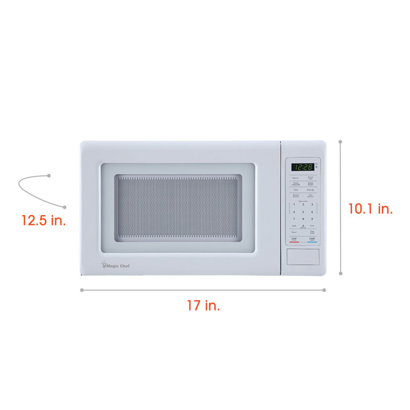 Magic Chef 0.7 Cubic Feet 700 Watt Countertop Microwave