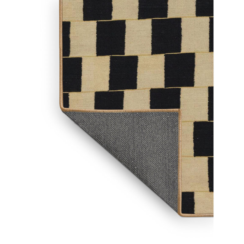 Alienello Abstract Indoor Rug, Rectangle 5' x 7'