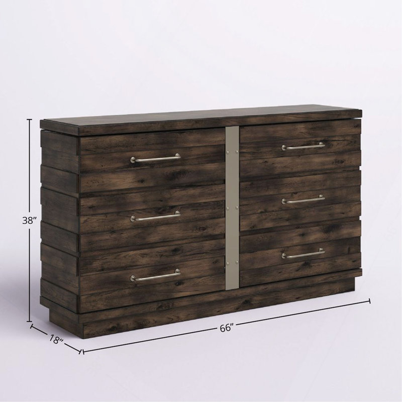 Commode 6 tiroirs Industrial Farmhouse