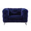Chaise d'intérieur rembourrée, chaise d'appoint capitonnée