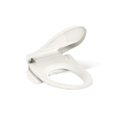 PureWash E545 Elongated Heated Bidet Toilet Seat, Electric Bidets for Existing Toilets