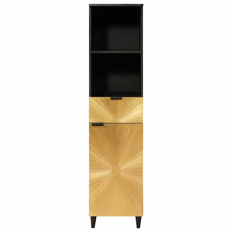 Solid Wood Bathroom Cabinet