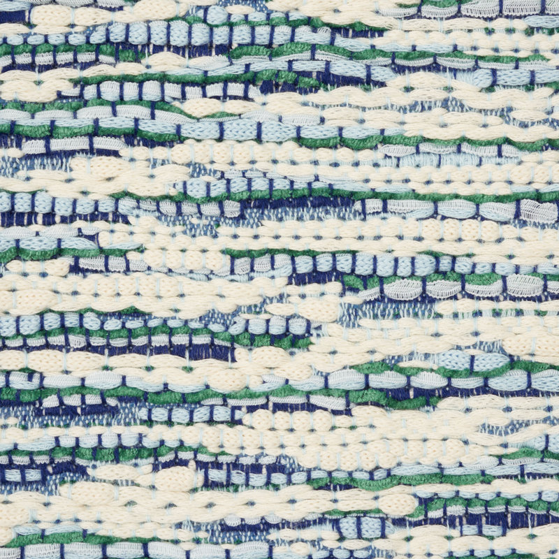 Walker Cotton Blend Fabric, Blue