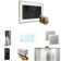 XDream Max Steam Shower Control Package with iSteamX Control and Steamhead in Black Nouveau Bronze