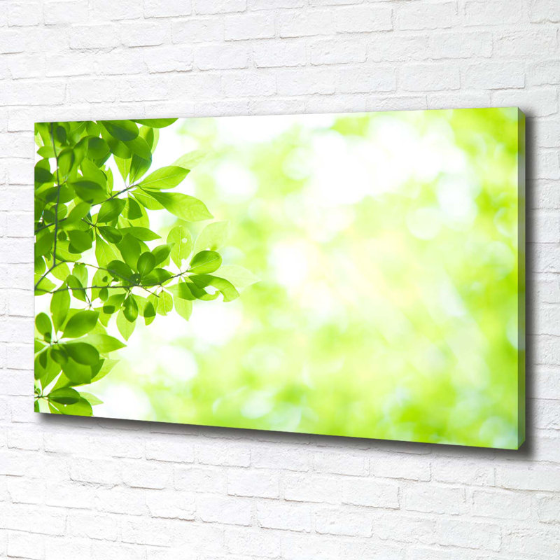 Leaves - Wrapped Canvas Print