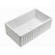 Sorrel 32.99" L x 18.11" W Farmhouse Kitchen Sink with Grid and Strainer