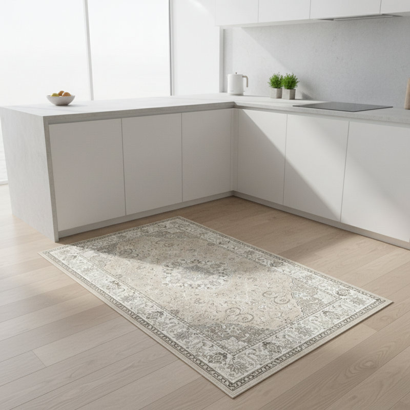 Tapis d'entrée lavable 2 pi x 3 pi Tapis de sol intérieur antidérapant pour la cuisine, la salle de bain, le salon et la chambre à coucher