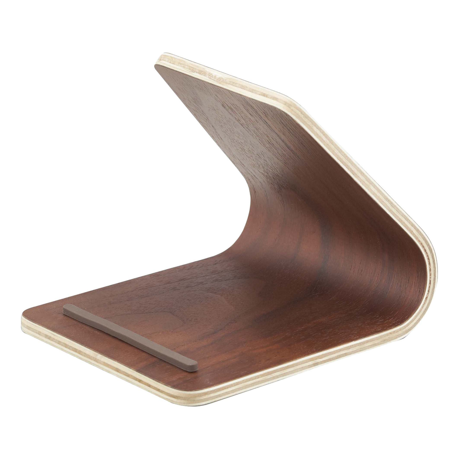 Yamazaki Home Plywood Tablet Stand, Wood, Brown