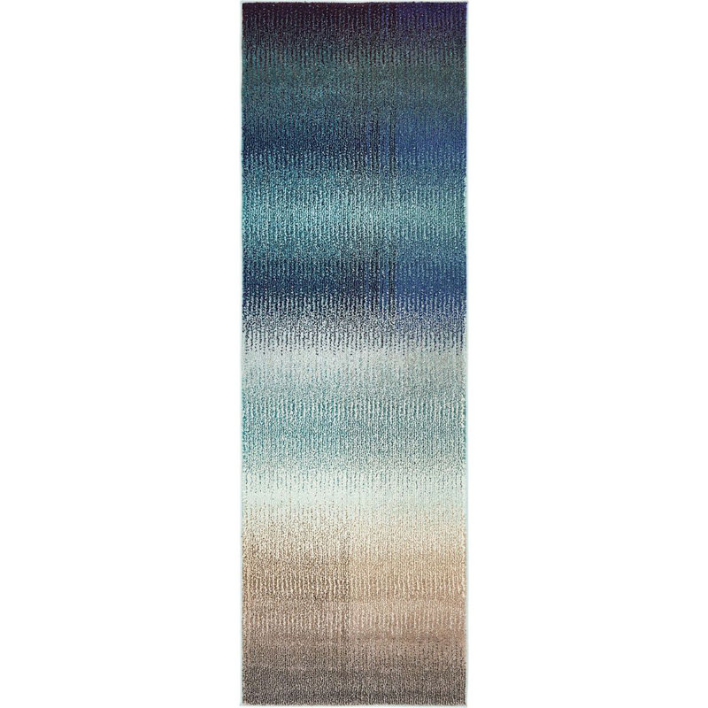 Abstract Indoor Rug, Runner 2'2" x 6'7"