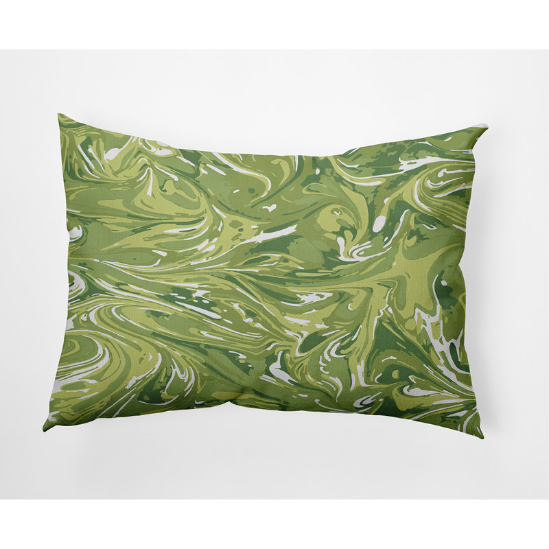 Coussin intérieur / extérieur Mélange, Vert