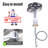 Stainless Steel Glass Rinser For Kitchen Sink, Kitchen Sink Accessories Cup Washer-77463701