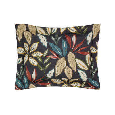Leaves Retro Cotton Floral Sham