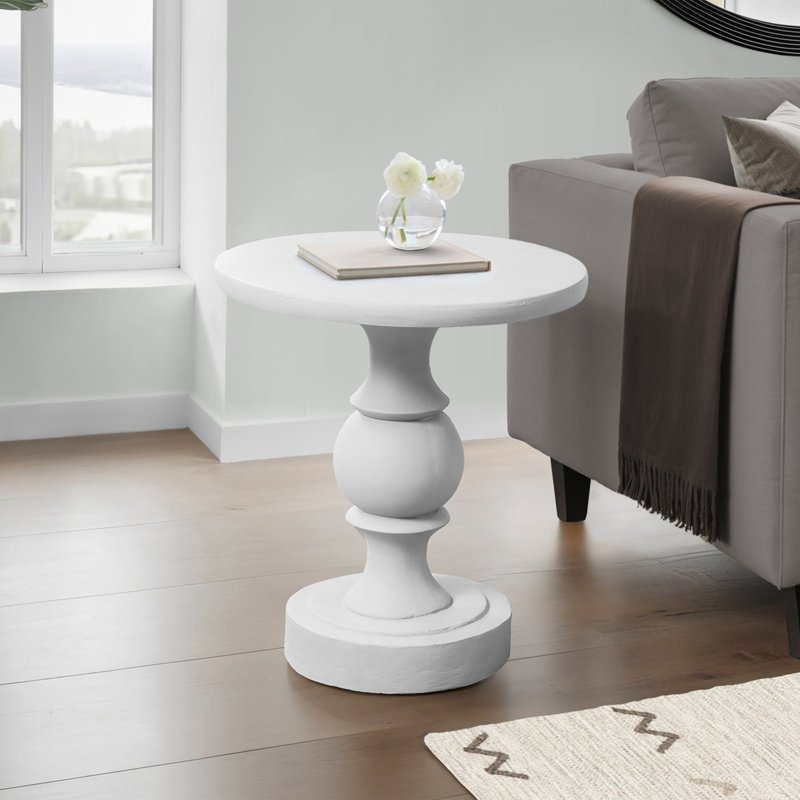 Table de bout Modern, Blanc