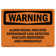 SignMission Osha Warning Sign - Alarm Signal Indicates Refrigerant Leak ...