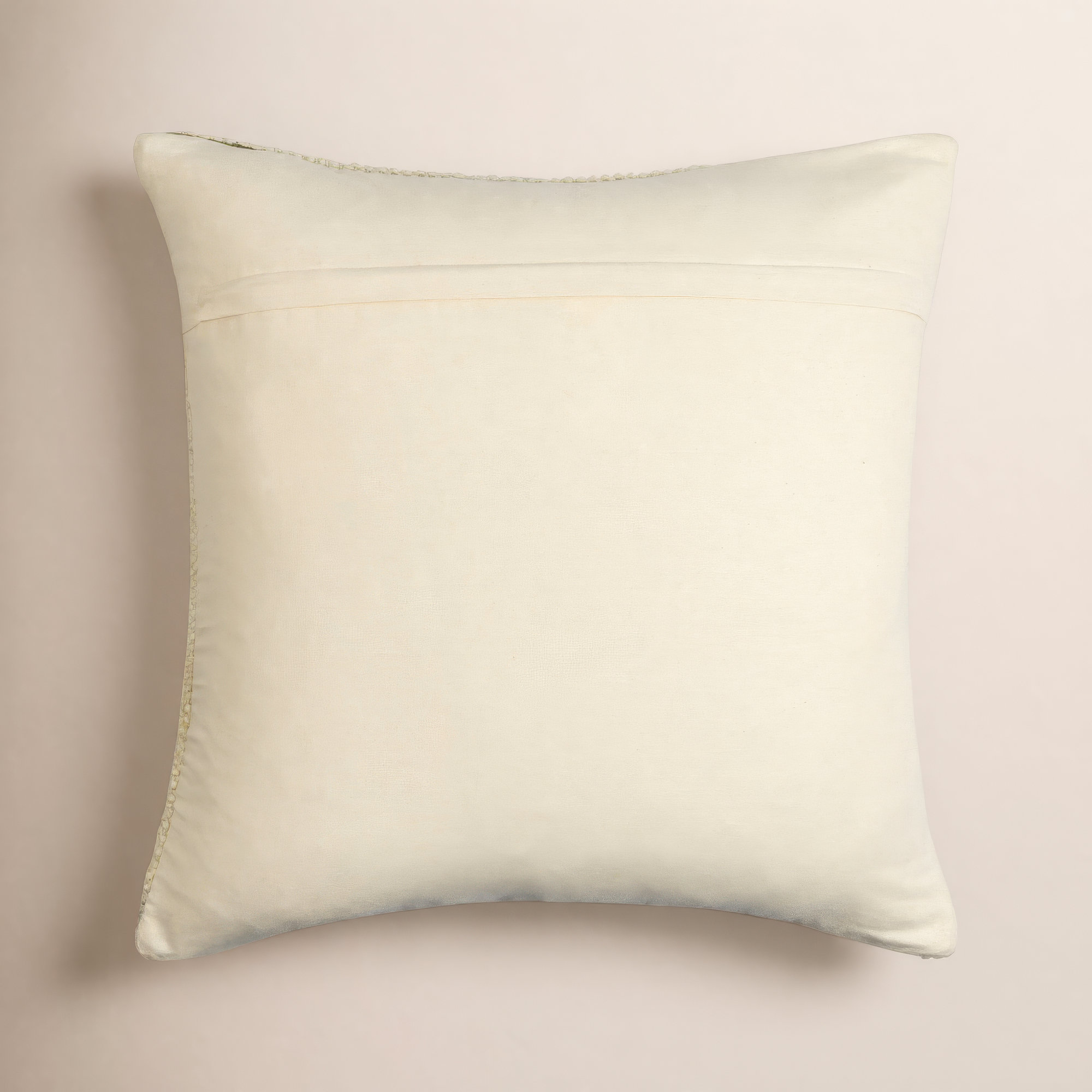 Dia Wool Pillow Cover, Down Blend, 18" H x 18" W