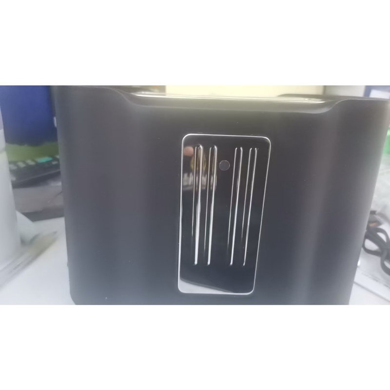 Grille-pain en acier inoxydable avec fentes larges, grillage rapide et uniforme, plateau à miettes rabattable, conception compacte pour dortoir de cuisine à domicile, arrêt automatique et protection contre la surchauffe