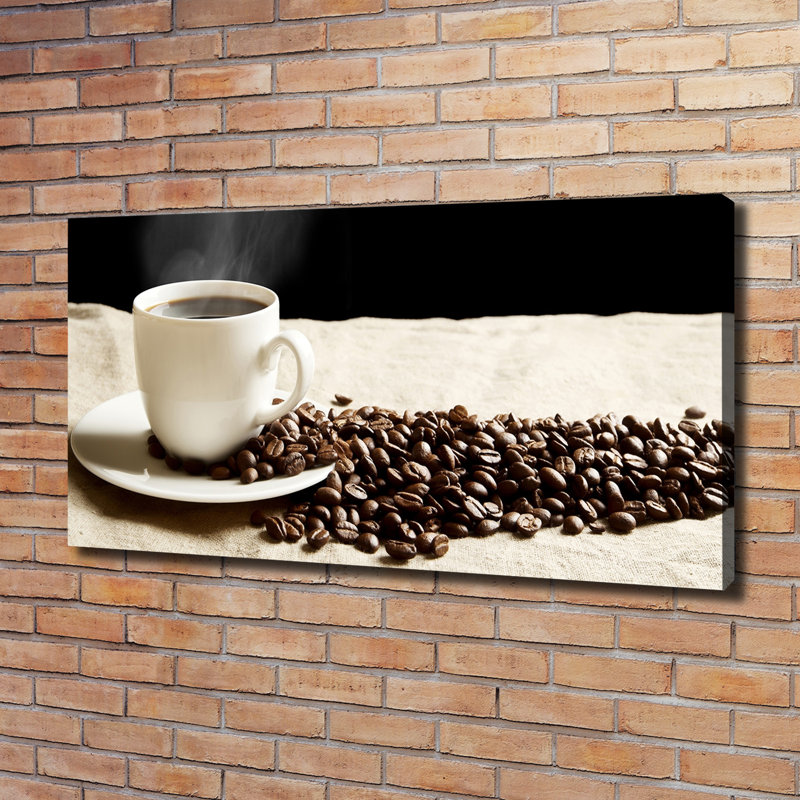 Aromatic Coffee - Wrapped Canvas Print