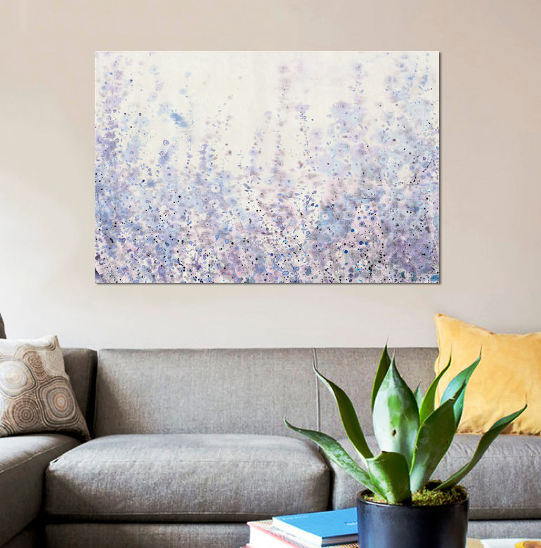 «Soft Focus I» par Timothy O Toole, reproduction d'art sur toile tendue, H 18 po x l 26 po x P 1,5 po, Toile tendue