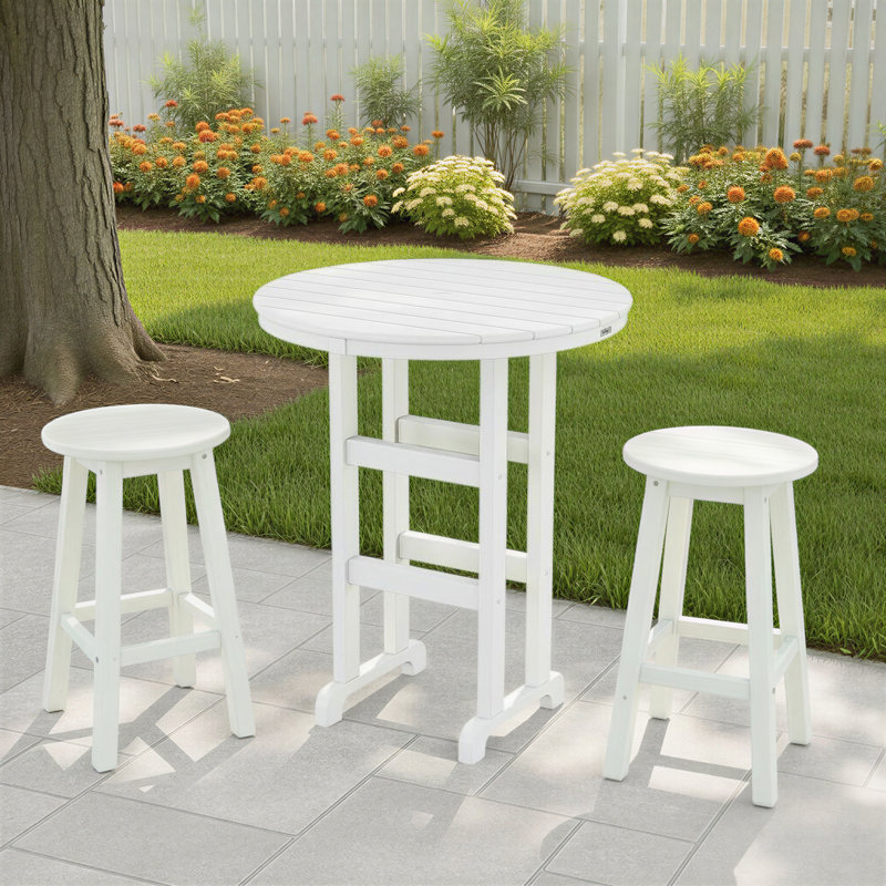 Table de bar Classics Classics, Blanc
