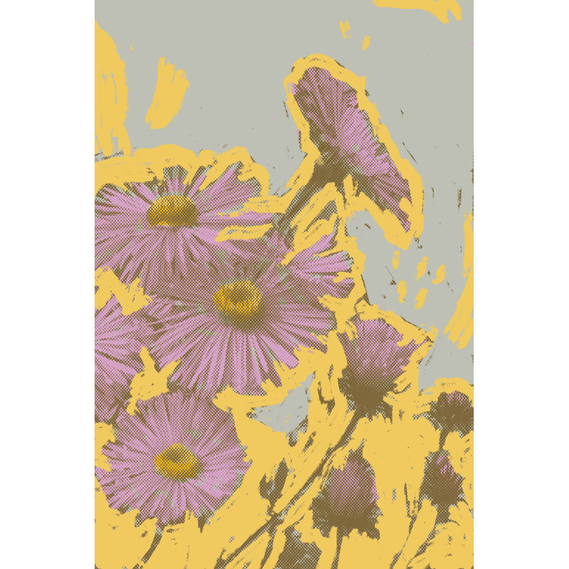 Pop Art Floral VI, H 18 po x l 12 po