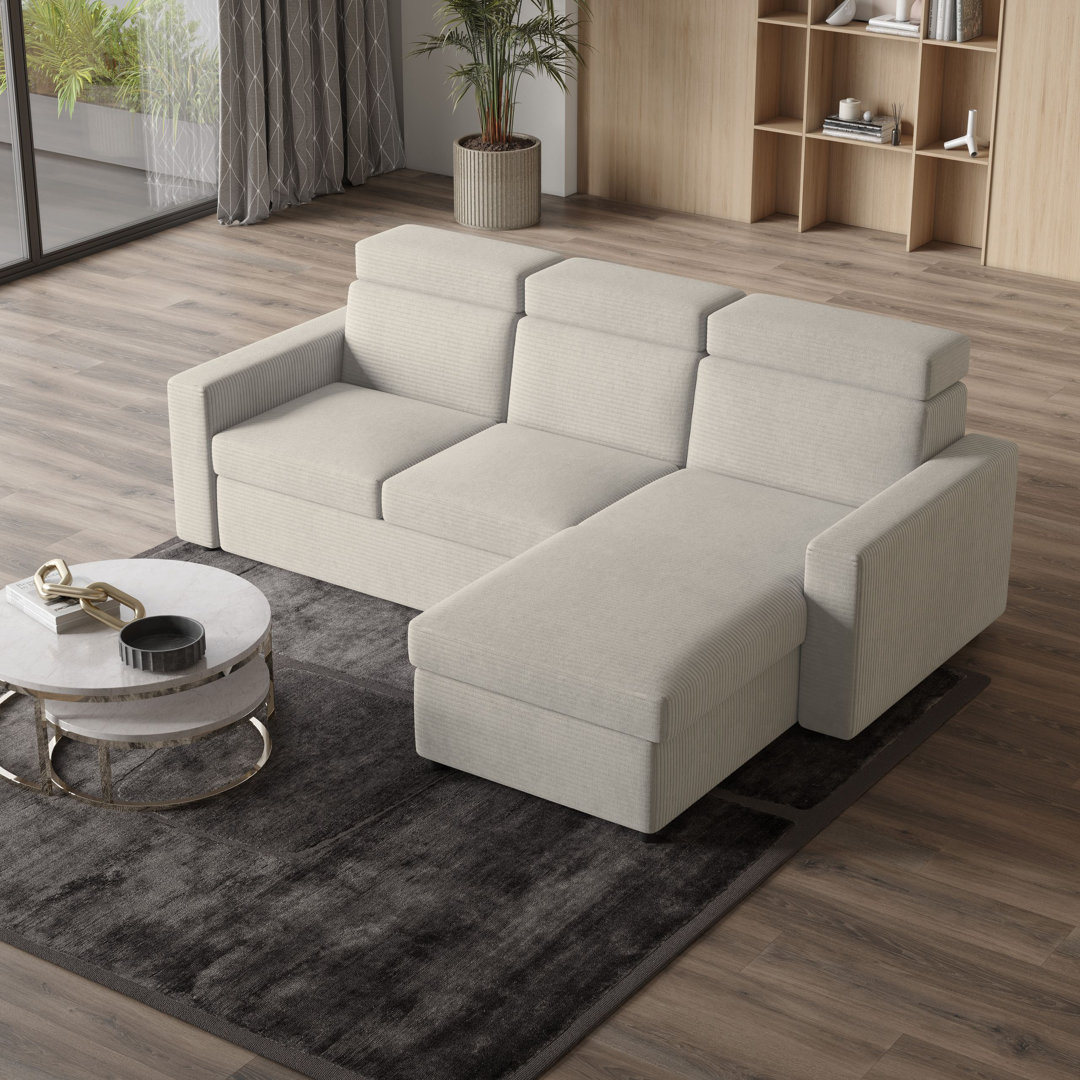 Ecksofa Sharray mit Bettfunktion