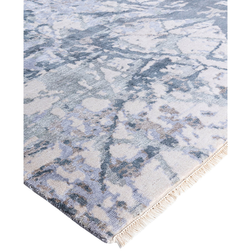 Overdyed One-of-a-Kind 8' 1" X 10' 2" Hand Knotted Area Rug