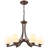 6 - Light Steel Dimmable Chandelier/ Traditional Chandelier-831341949