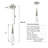 1 - Light LED Single Pendant-92316184