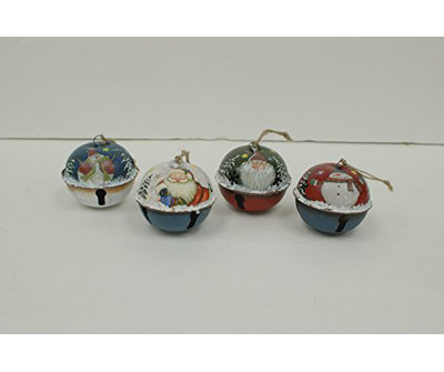 3'' Metal Holiday Shaped Ornament