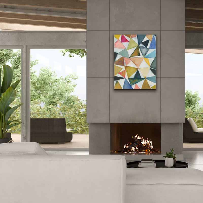  'Tilt Shift 1' by Cheryl Warrick Canvas Wall Art, 34" H x 26" W
