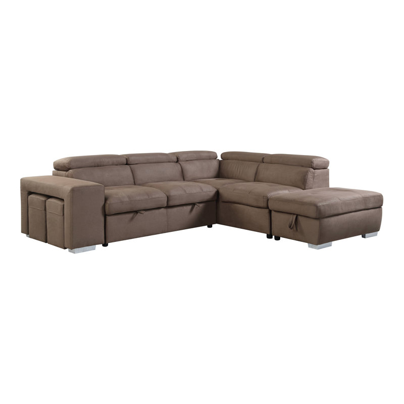 Canapé modulaire 3 pièces rembourré