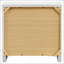 Table de chevet 2 tiroirs Dulcey White