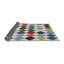 Tapis géométrique rouge / brun-1205860556