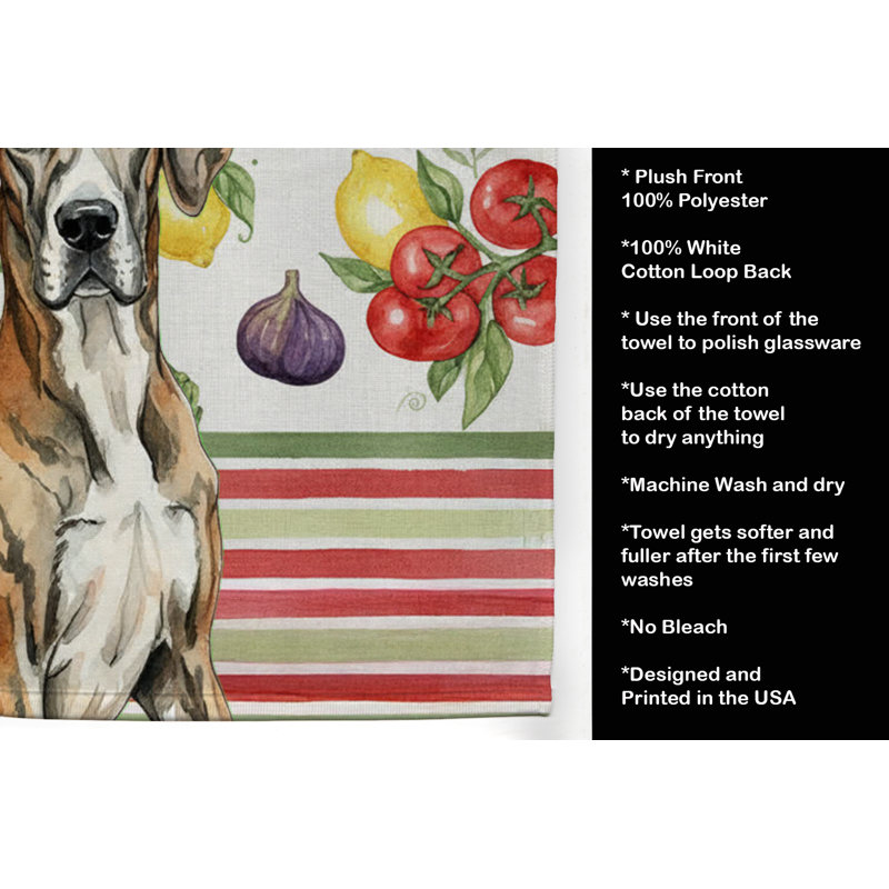 Serviette de cuisine Brindle Great Dane, Grand danois bringé
