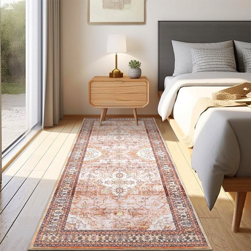 Washable Indoor Rug, Runner 2' x 6'