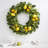 Faux Lemon Polyester 19'' Wreath