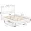 Lit plateforme en bois massif avec pied de lit et tiroirs sous le lit Asparas-1420412598-1467271232
