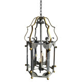 Wilmington 4 - Light Lantern Geometric Chandelier