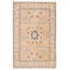 Tapis rectangulaire unique en laine de 8 pi 5 po x 12 pi 8 po brun clair Alathea de 1990
