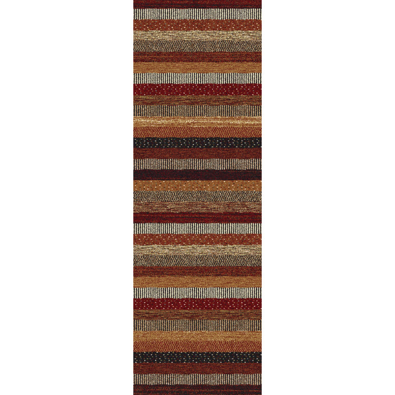 Thanh Striped Area Rug, Runner 80 x 240cm