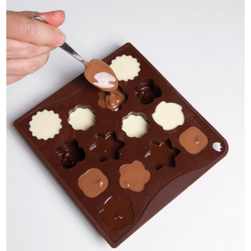 Moule anti-collant en chocolat cuisivin Pavoni