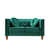 Velours vert sélectionné
