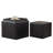 Faux Leather Storage Ottoman set-1261808472