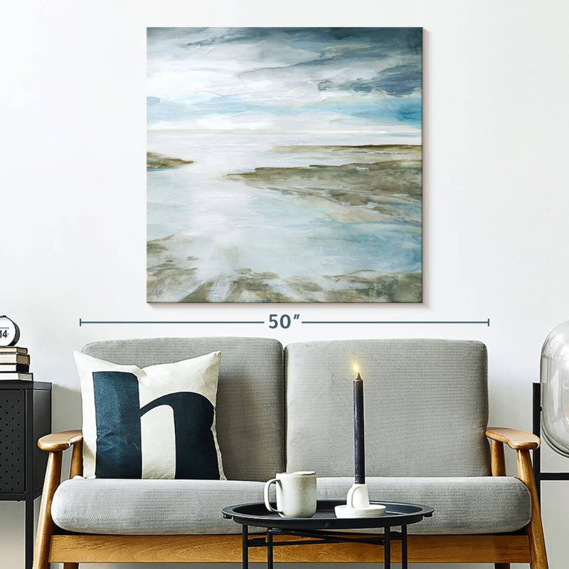 Avery Shimmering Tides, 33" H x 33" W