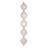 Narrow Teardrop Panel Mirror