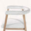 Tabouret de bar de 25 po de hauteur avec dossier incurvé, ensemble de 2-493762687