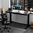 Height Adjustable Rectangle Standing Desk, Computer Desk with Drawer, USB Port and Type-C Port-1004140619-1004158388